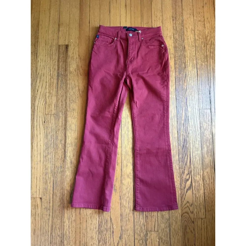 New Johnny Was Marseille Baby Boot Jeans JW1011CN8 Size 29 Cranberry